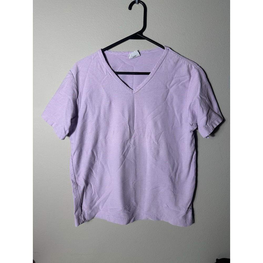 Columbia Women's Tshirt Large Purple Outdoors Casual